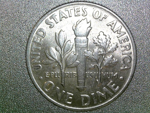 1964-Roosevelt-Dime-Die-Break-Reed-Marks-On-The-Rim.
